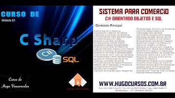 Sistema para Comércio - Aula 01 - C# Orientado a Objetos e SQL