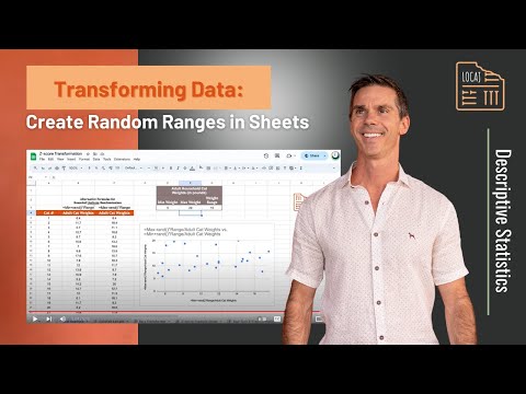 Transforming Data: Create Random Ranges in Google Sheets