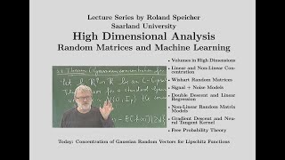 RM+ML: 6. Non-Linear Concentration of Gaussian Random Vectors for  Lipschitz Functions.
