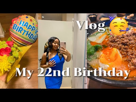 My 22nd Birthday Vlog Celebration 2023| Chiffon C.