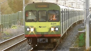 Irish Rail 8300 Class Dart Train 8311 - Booterstown, Dublin