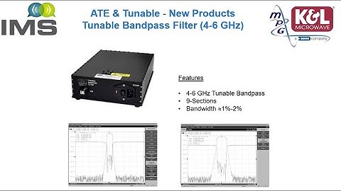 IMS2020 K&L Microwave Tunable and Fixed Filtering Solution