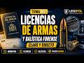 Tema 42 Policía Nacional | Licencias de armas en España y balística forense