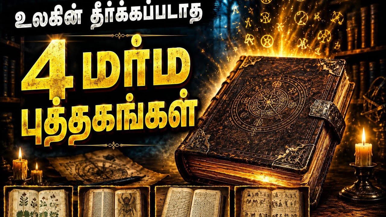 உலகின் நான்கு மர்மமான புத்தகங்கள் 📚