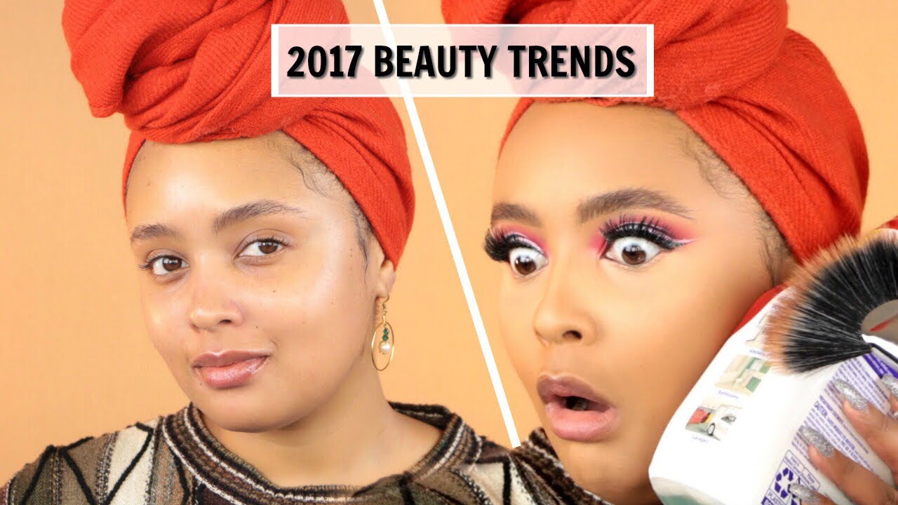 Full Face of 2017 Beauty Trends!