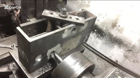 How to make carriage boring part of lathe machine hi class lathe machine #technology #hardwork