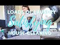 LAUNDRY & CLEAN UP DAY // CLEANING MOTIVATION // CLEANING MOM