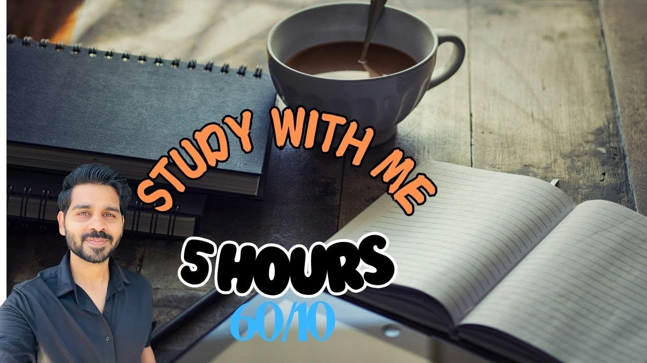 Study with me | Let's Aim 5 hours of study | Let's do it Together - YouTube
