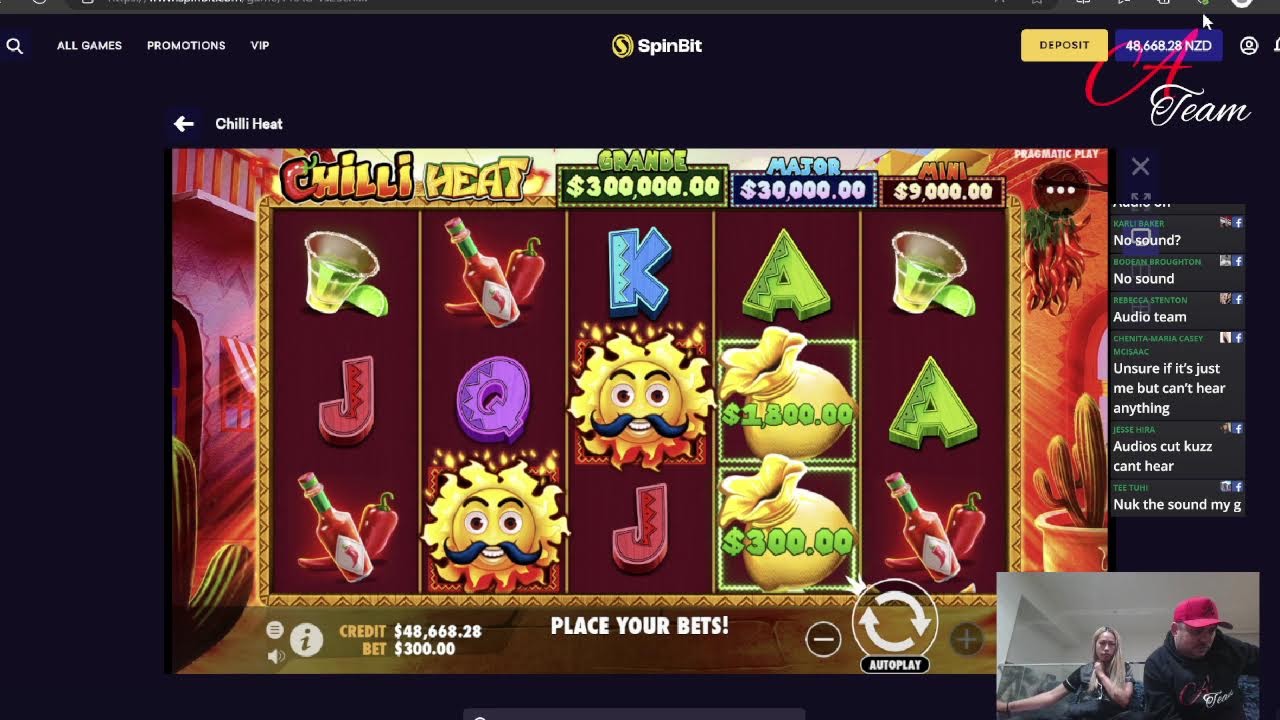 Spinbit slots interface showcasing game selection