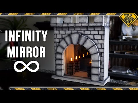 How To Build An Infinity Mirror! TKOR Shows You How To Make An Infinite Infinity Mirror