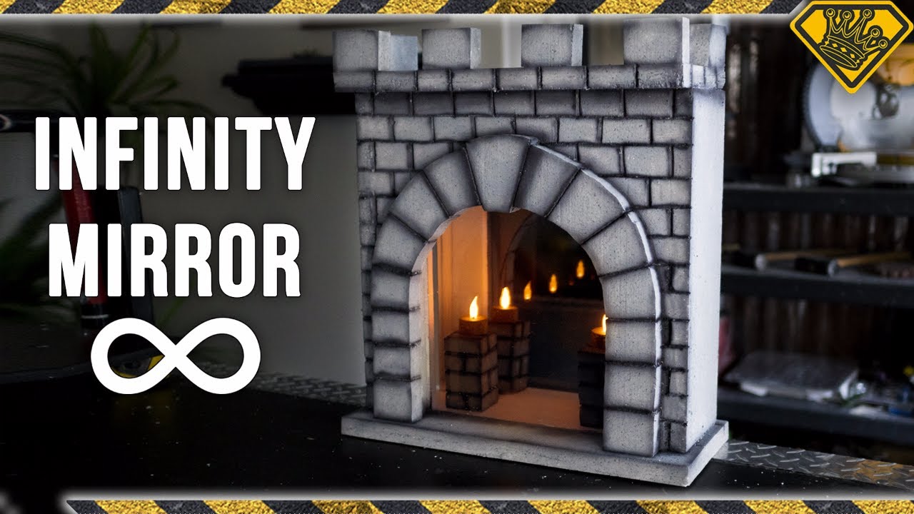 How To Build An Infinity Mirror Tkor Shows You How To Make An Infinite Infinity Mirror Youtube - how to make infinity hall roblox