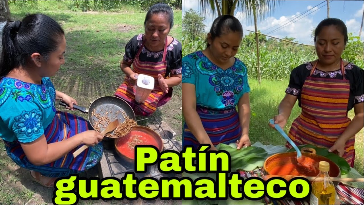 Patines 100% de Santiago Atitlan/Gastronomía Maya