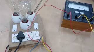 Ameter , Voltmeter & Wattmeter k connection / अमीटर ,वोल्टमीटर ,& वाटमीटर के कनेक्शन 💥