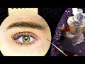 تعليم رسم عين واقعية بالالوان الزيتية mp3