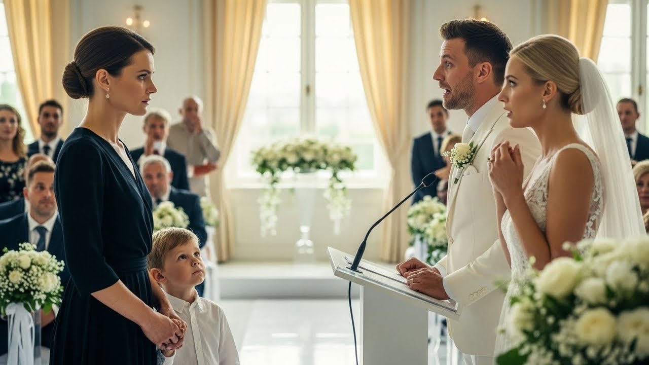 Manžel ji opustil v bouři.  O 5 let později se objevila na jeho svatbě se synem v ruce.