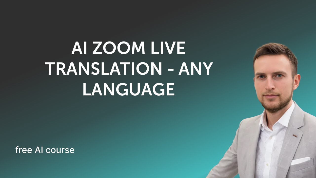 AI Zoom Translation in 30 Seconds: Speak 5 Languages with No Interpreter! Vidby AI. Eng, UA