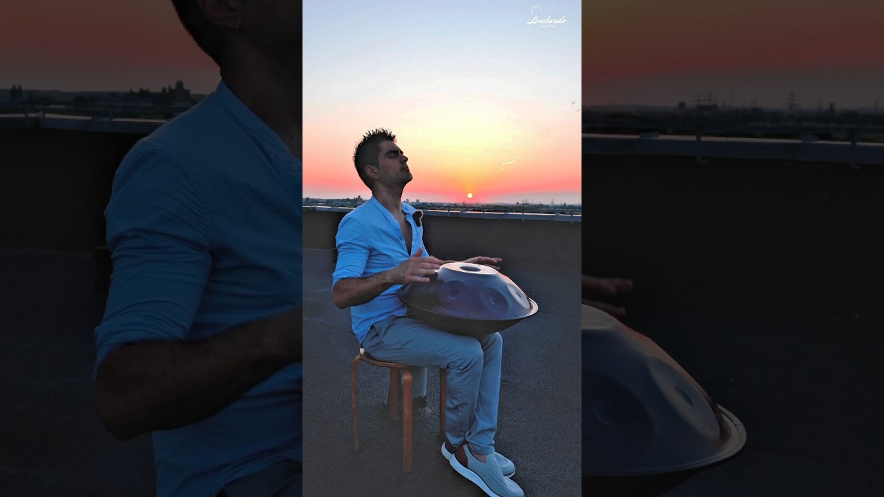 🌅 My tribute to the day as it goes to rest. #handpan #hangdrum #pantam #handpanshop #meditation