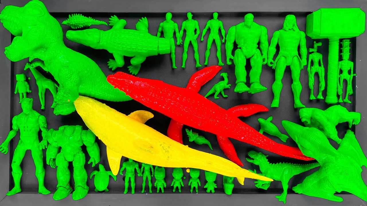 Dinosaurus Jurassic World Dominion: T-rex/ Brachiosaurus/ Skibidi/ Super-Man/ KingKong/ KingGidorah