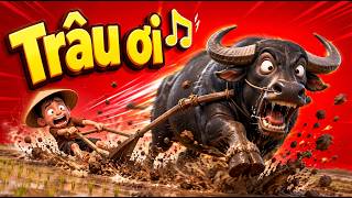 Trau Oi Ta Bao Trau Nay Remix Nhac Thieu Nhi Hoat Hinh 3D Vui Nhon kikizuzu