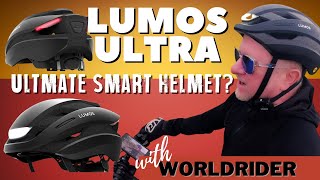 Lumos Ultra Smart Helmet! Is it any good? Where does it fail? The WorldRider Review. screenshot 4