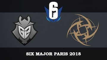 G2 vs NIP - Map1 @Clubhouse | Six Major Paris 2018 (14.08.2018)