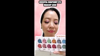 LOVE THIS PINK! Oriental Rhapsody Eye Makeup Look 💖🌸🌜#shorts #makeupwithrisingphoenix