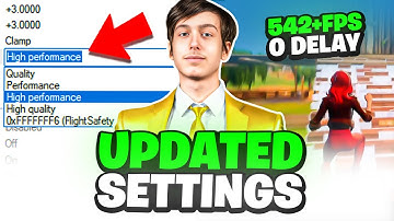 Peterbots BIJGEWERKTE instellingen voor MAXIMALE FPS & 0 INPUT DELAY in Fortnite Chapter 6 Seizoe...
