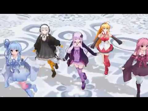 【MMD】ボイロ5人衆 きまぐれメルシィ