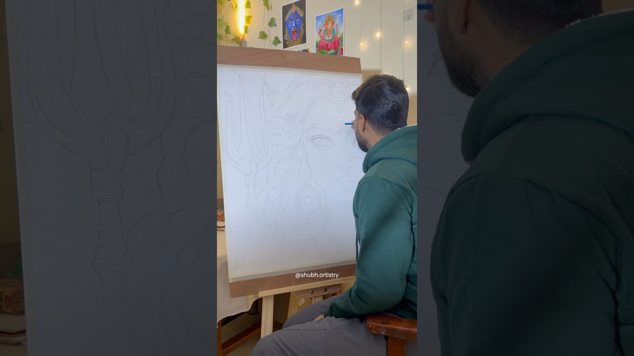 From India to Japan 🇯🇵 | commission artwork || 