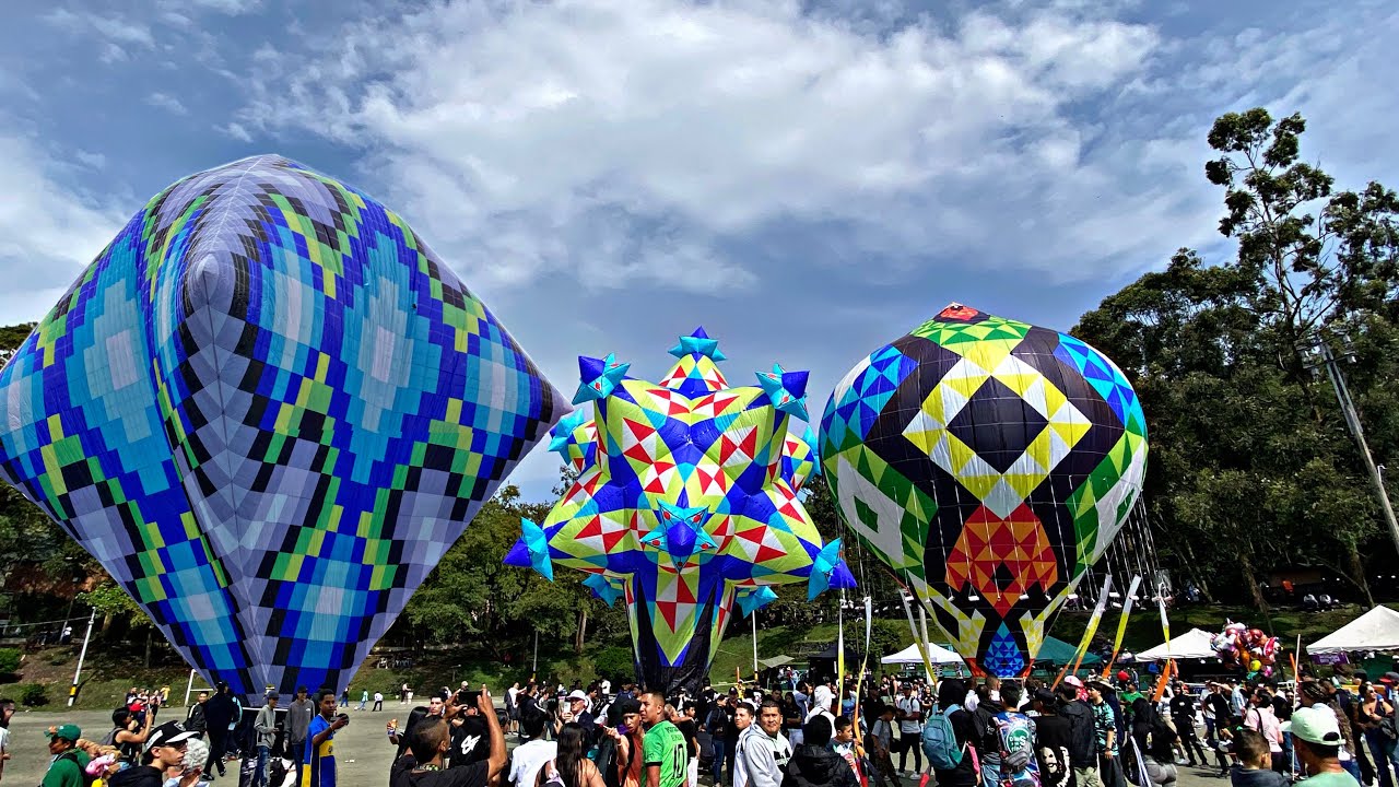 Festival de globos Belen las violetas 2025