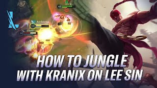 KRANIX PLAYS LEE SIN JUNGLE?! LEE SIN GAMEPLAY LEARN HOW TO PLAY JUNGLE IN WILD RIFT | RIFTGUIDES