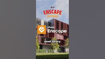 Top Five 3D Rendering Software #architecture #3dsoftware #shorts #youtubeshorts #3d