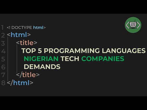 Top 5 Programming Languages Nigerian Tech Companies Demands