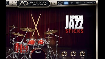 Addictive Drums 2 - Modern Jazz Sticks DEMO presets w/ Roland TD25 (all playing NO talking)