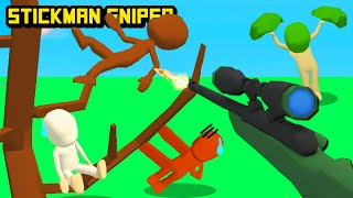Stickman Sniper - ปืนสไนเปอร์ยิงคนที่หลบซ่อน!!  [ เกมส์มือถือ ]