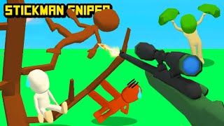 Stickman Sniper - ปืนสไนเปอร์ยิงคนที่หลบซ่อน!!  [ เกมส์มือถือ ] screenshot 3