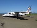 Loganair BN-2B-26 - Shortest commercial flight from Papa Westray (PPW) to Westray (WRY), Scotland