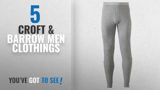 Top 10 Croft & Barrow Men Clothings [ Winter 2018 ]: Croft & Barrow Solid Thermal Underwear Pants