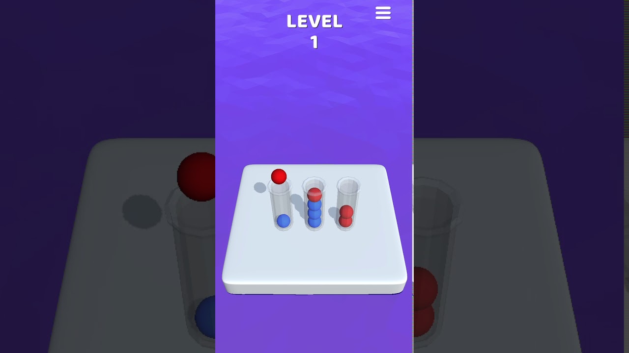 Sort It 3D - level 1