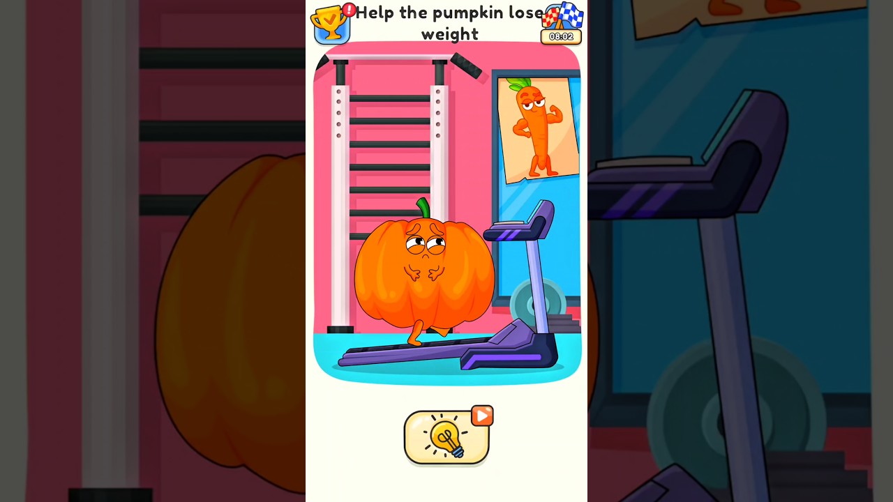 Help The Pumpkin Lose Weight – DOP 5 | Delete One Part! 🎃 