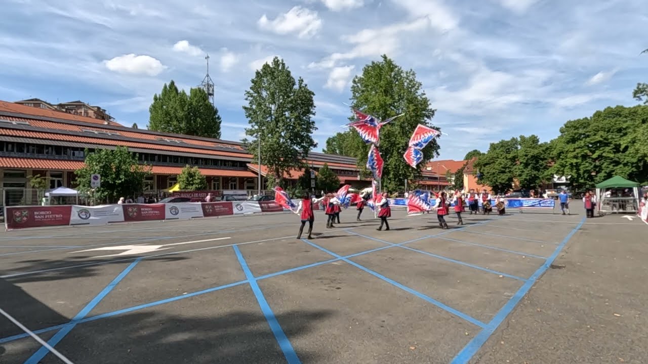 Tenzone Bronzea Asti 2024 Grande Squadra - Sbandieratrici e Musici Capriolo