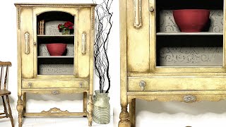 How to Chalk Paint Wash and Ragging technique with Annie Sloan’s Paint for an Old World Effect.