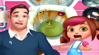 Fun Baby Care Messy Home Adventure - Play Fun Daddy's Little Helper - Fun Educational Kids Game screenshot 1