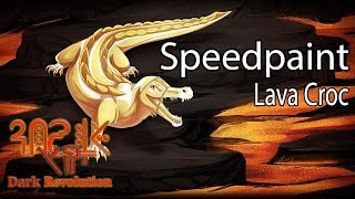 [Aeon Speedpaint] Lava Croc