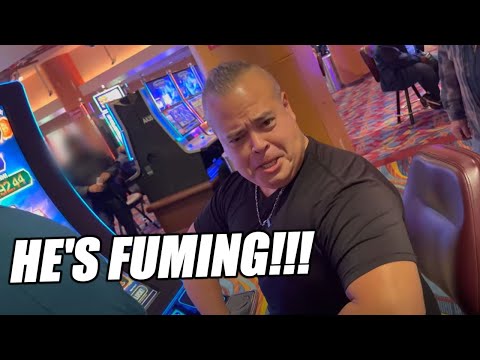 HE WAS UPSET I WAS WINNING MORE THAN HIM! LANDING A JACKPOT ON A MYSTERY PICK W/ 20 Free Games!!