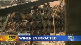 Glass Fire Is A Huge Economic Blow For Napa, Sonoma Wineries
