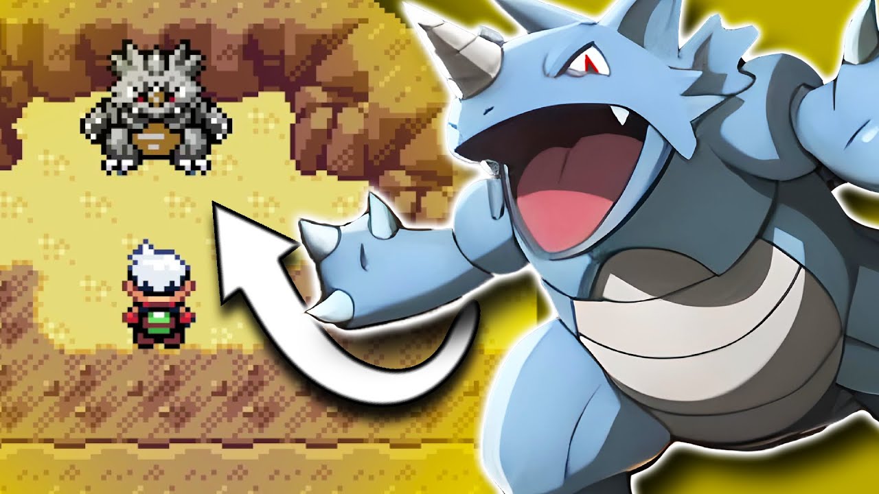 RHYDON Static Encounter in Postgame of Pokemon Emerald?! YouTube