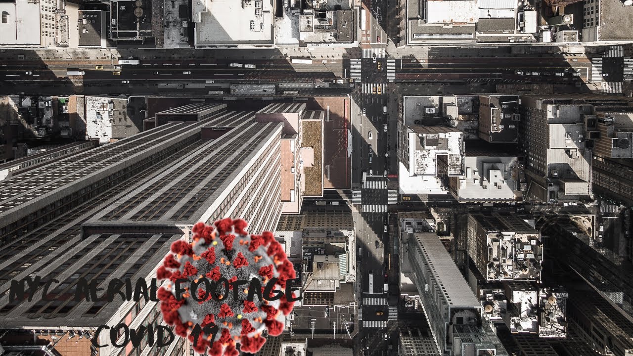 New York City | NYC | Lockdown | Aerial Drone | COVID19 | 4K