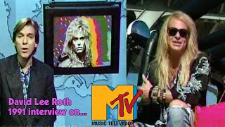 David Lee Roth 1991 interview MTV Week In Rock