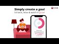 Let CIMB Clicks help you plan better with our Goals &amp; Savings feature.